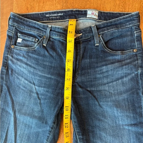 AG Adriano Goldschmied women Jeans The Legging Ankle Size 27 - Picture 11 of 11